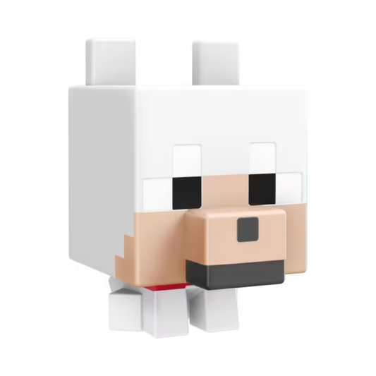 Minecraft Minecraft Minis Mob Head - Tamed Wolf Toys by Mattel - Medaid International