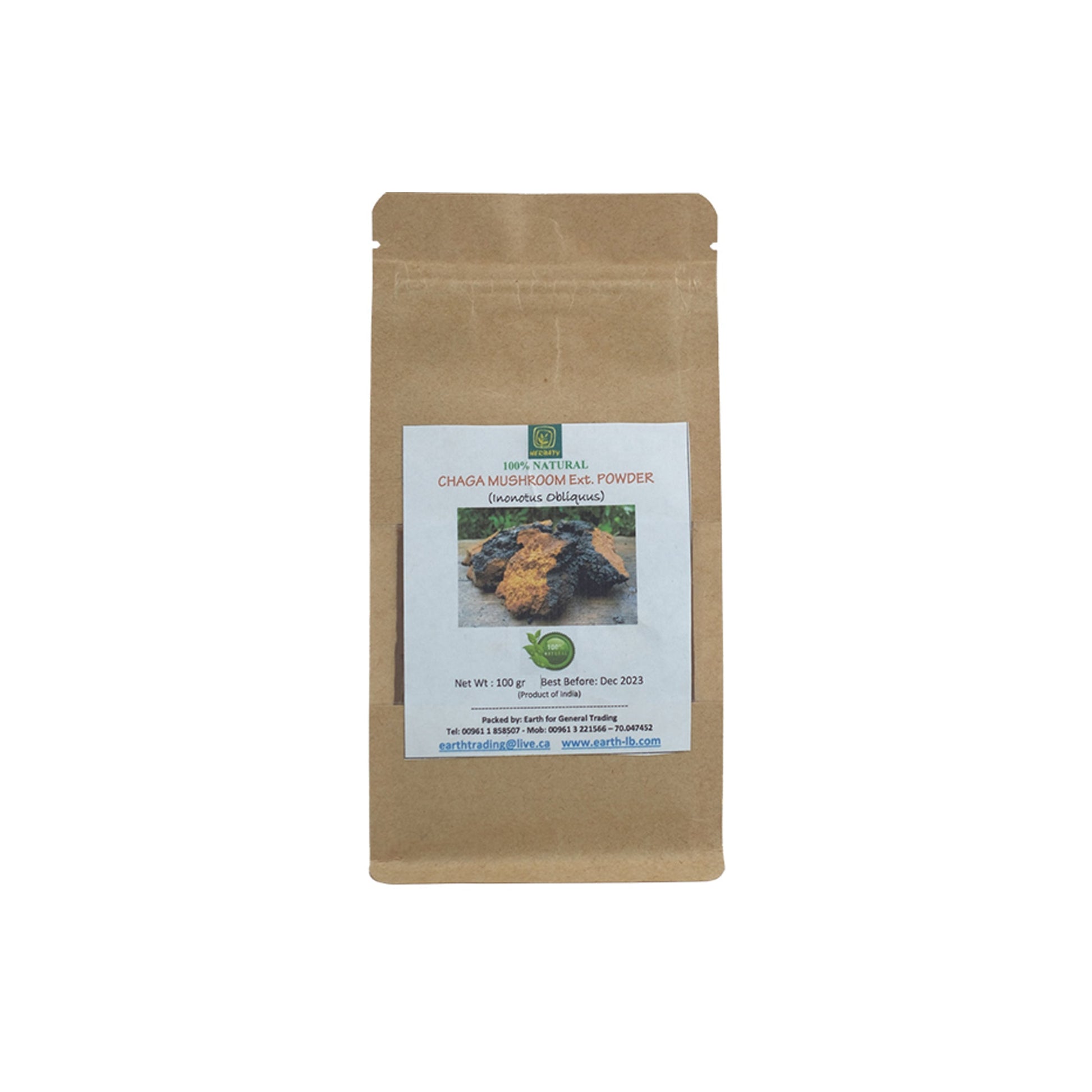 HERBATY MUSHROOM POWDER - CHAGA - Medaid International