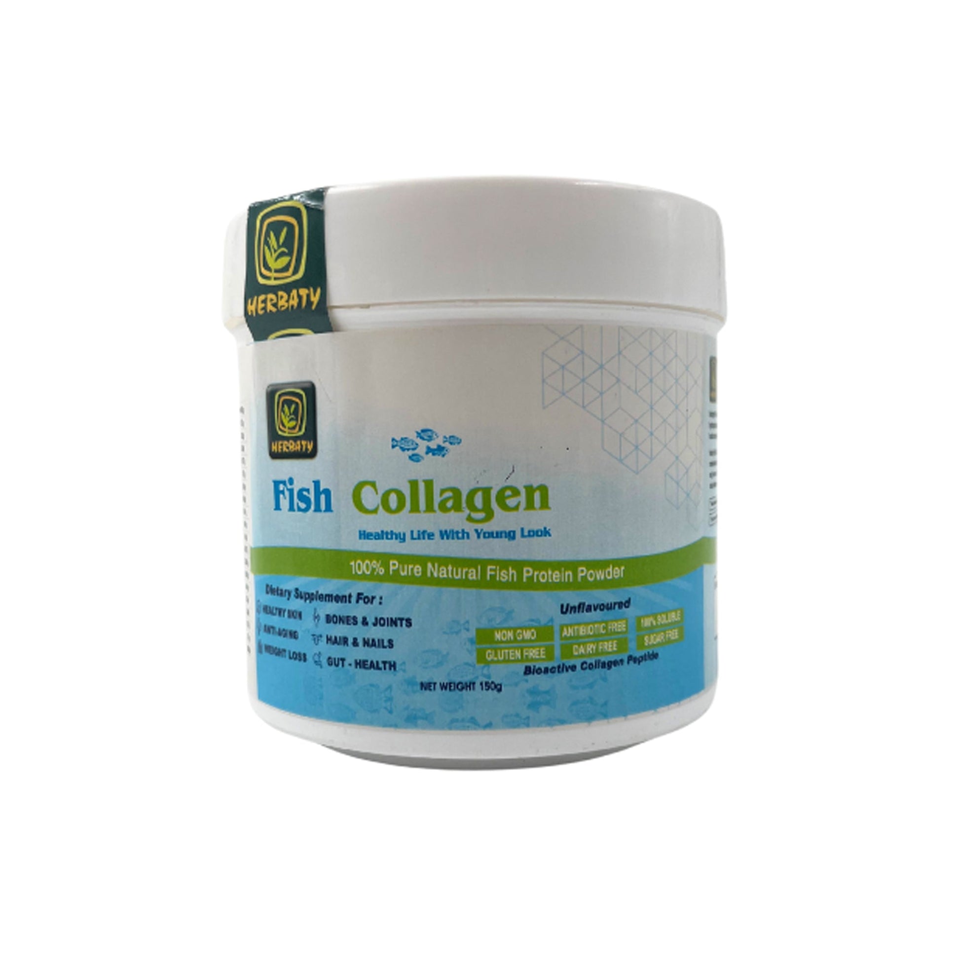 HERBATY FISH COLLAGEN POWDER - Medaid International