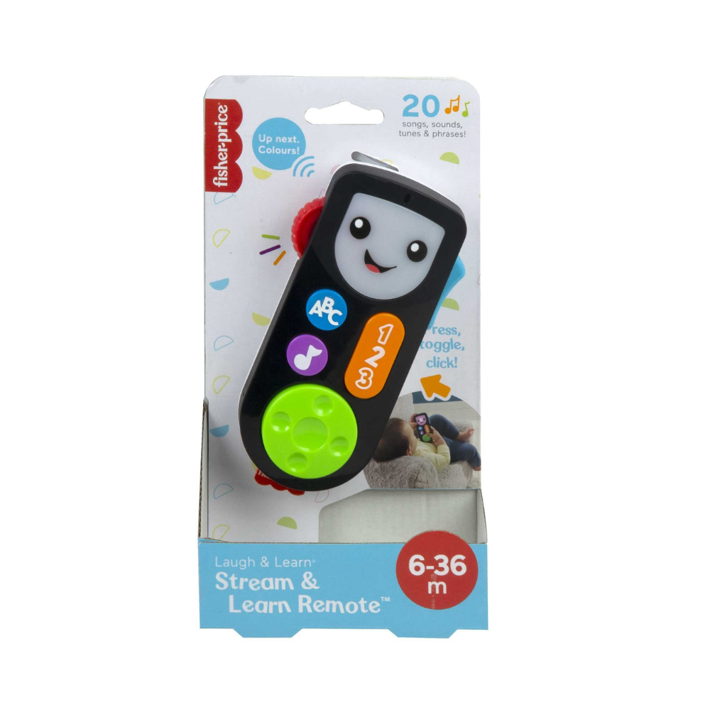Fisher Price Laugh & Learn Stream and Learn Remote-English By Mattel - Medaid International