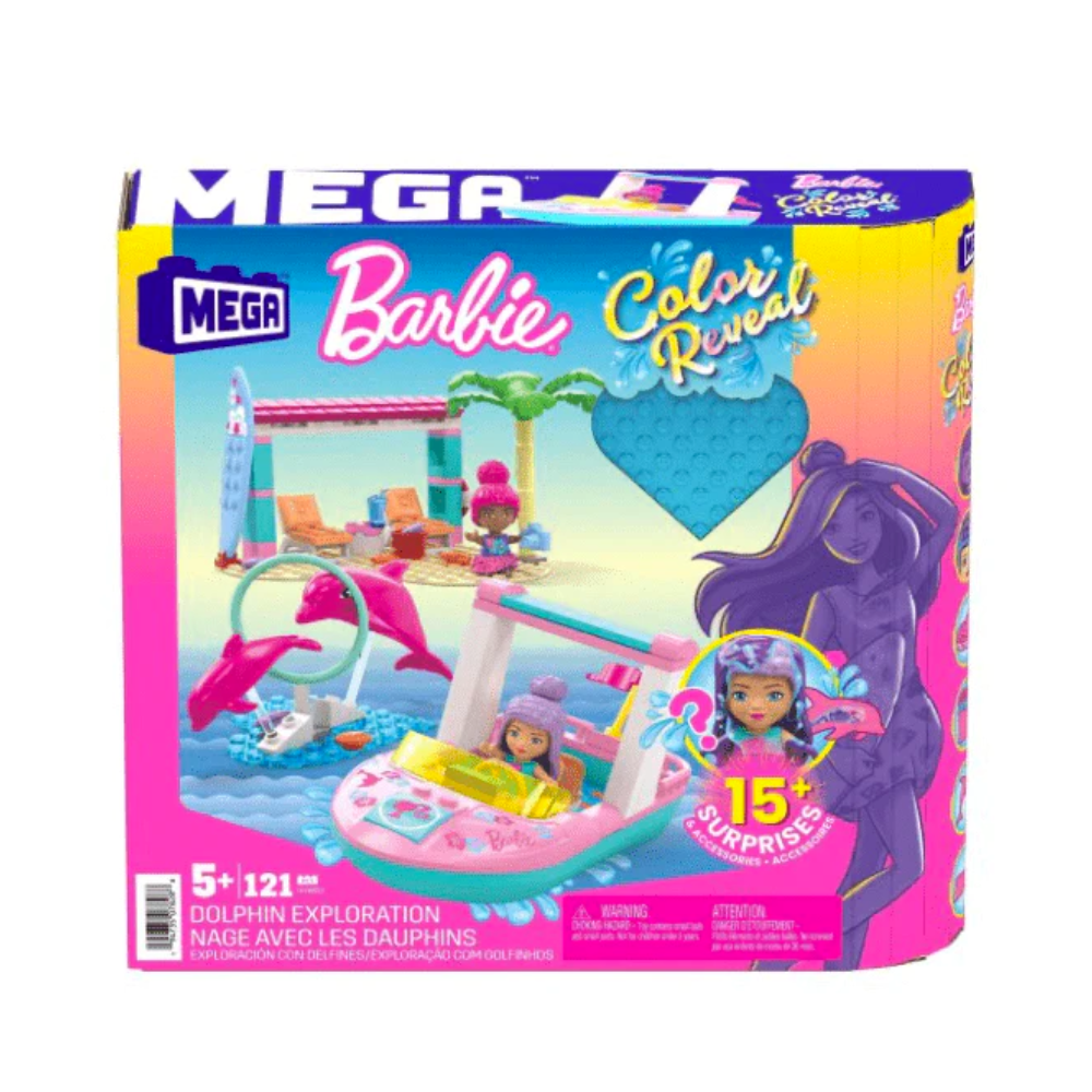 Barbie Color Reveal Dolphin Exploration Play Set - Medaid International