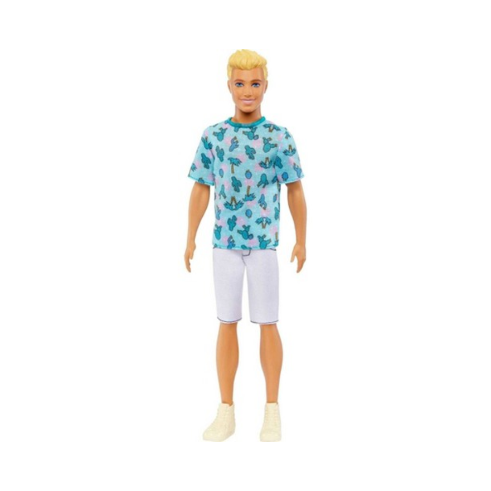 Barbie Ken Fashionistas Doll - Blue Shirt (New pack.) - Medaid International