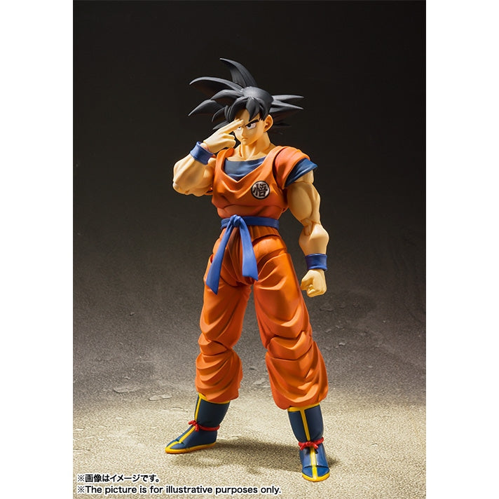 Dragon Ball SON GOKU RAISED ON EARTH RE. S.H. Figuarts Action Figure by Bandai Tamashii - Medaid International