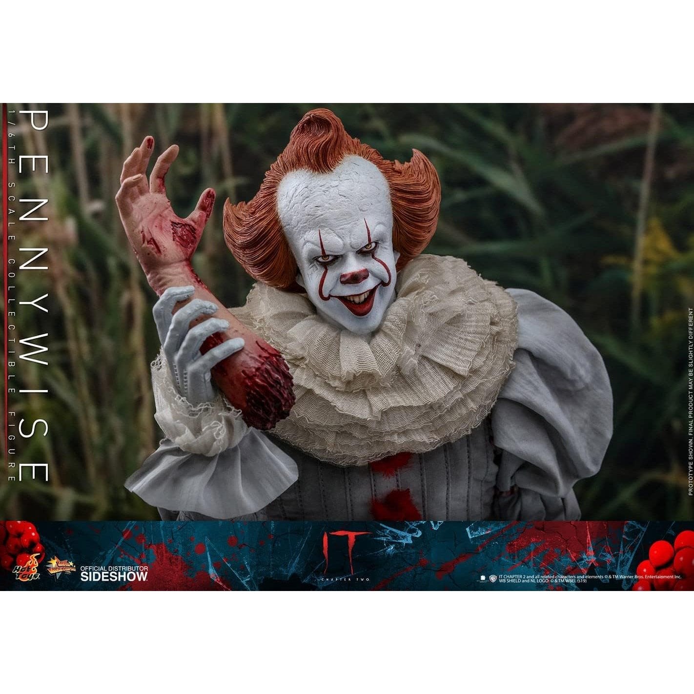 IT PENNYWISE CH 2 1/6 Scale Action Figure By Hot Toys - Medaid International