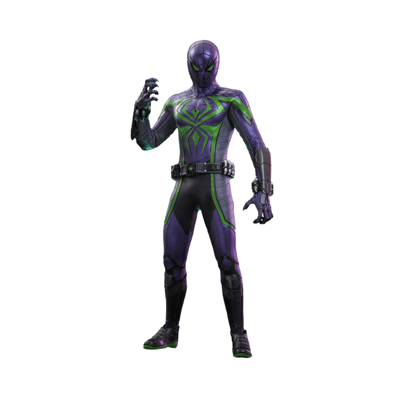 Marvel Spiderman 2 Purple Suit 1/6 Scale Action Figure By Hot Toys - Medaid International