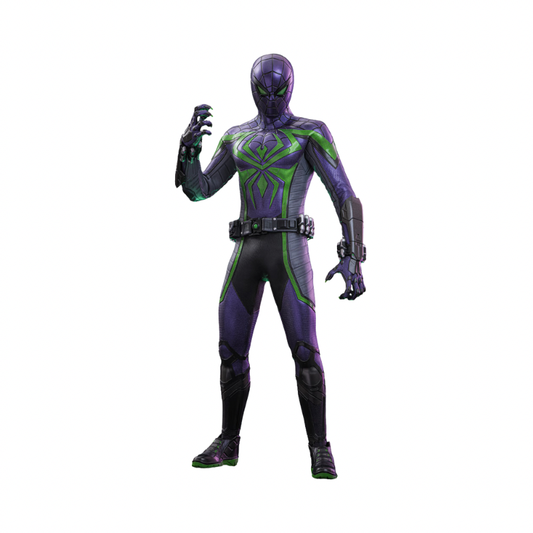 Marvel Spiderman 2 Purple Suit 1/6 Scale Action Figure By Hot Toys - Medaid International