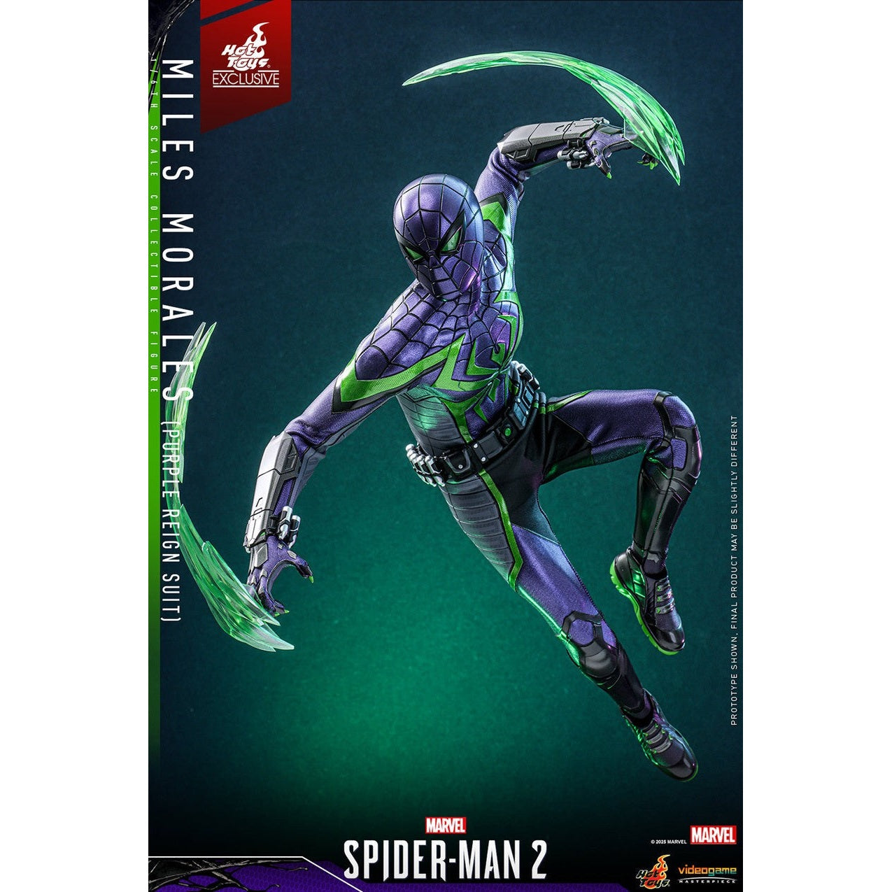 Marvel Spiderman 2 Purple Suit 1/6 Scale Action Figure By Hot Toys - Medaid International