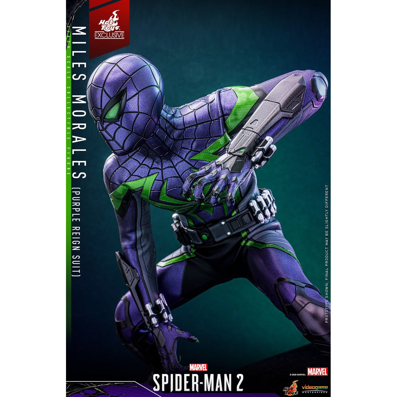 Marvel Spiderman 2 Purple Suit 1/6 Scale Action Figure By Hot Toys - Medaid International