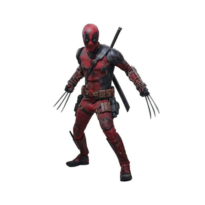Marvel Deadpool Batling Version Action Figure 1/6 Scale By Hot Toys - Medaid International