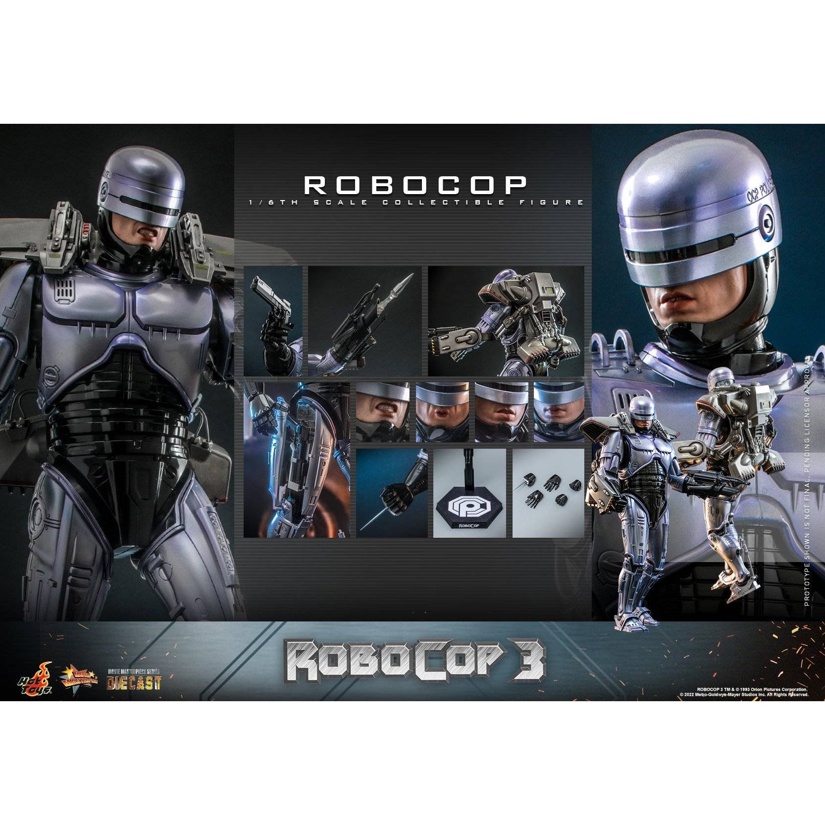 Robocop With Flight Pack Version 1/6 Scale By Hot Toys - Medaid International