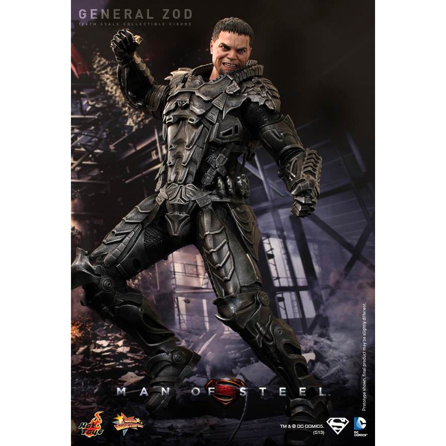 DC Man of Steel – General Zod 1/6 Scale Action Figure By Hot Toys - Medaid International