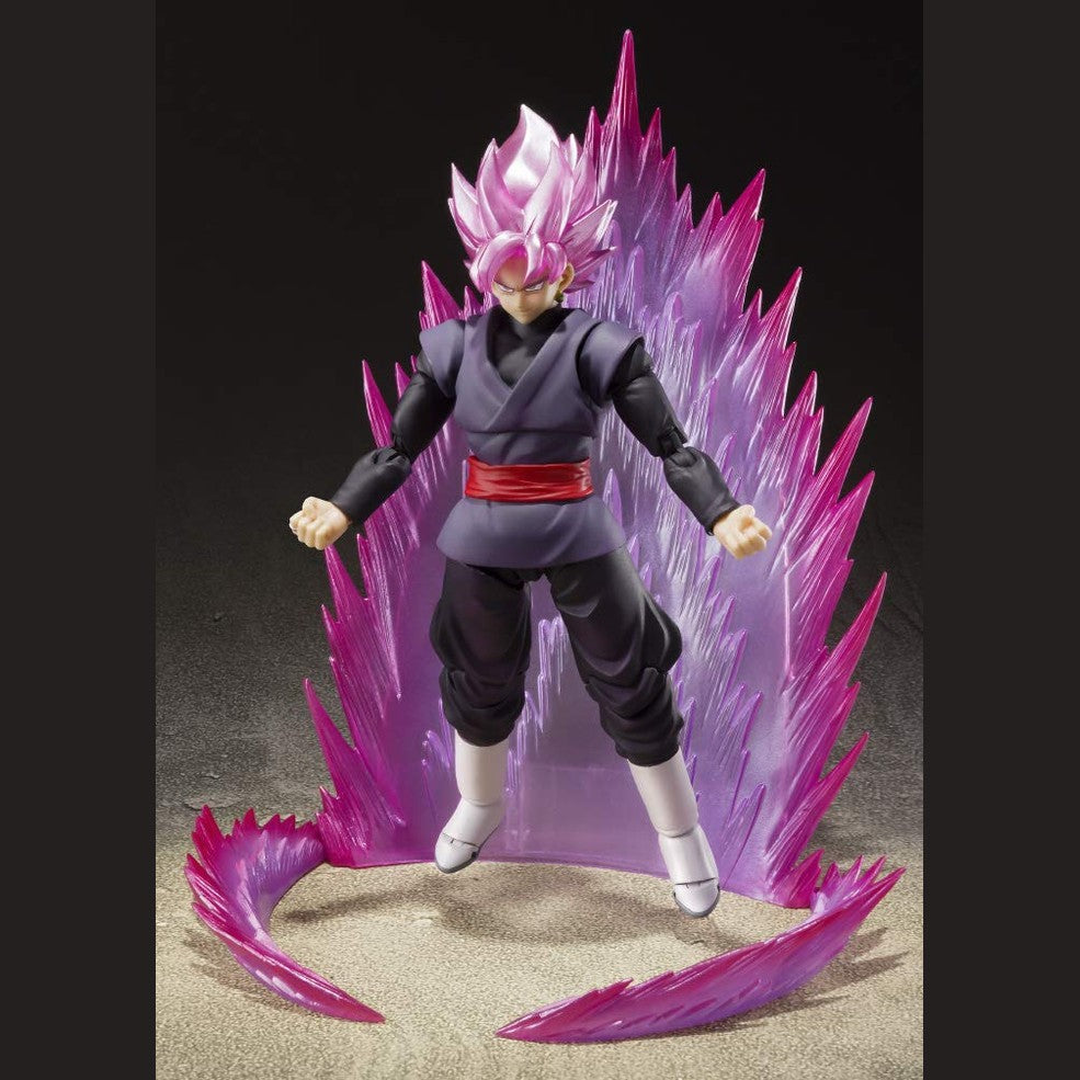 Dragon Ball Gokou Black -Super Saiyan Rose-SH Figuarts Action Figure By Bandai Tamashii - Medaid International