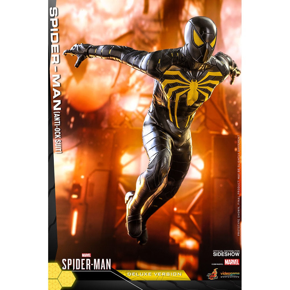 Marvel Spiderman Anti-Ock Suit Deluxe Ver. 1/6 Scale By Hot Toys - Medaid International