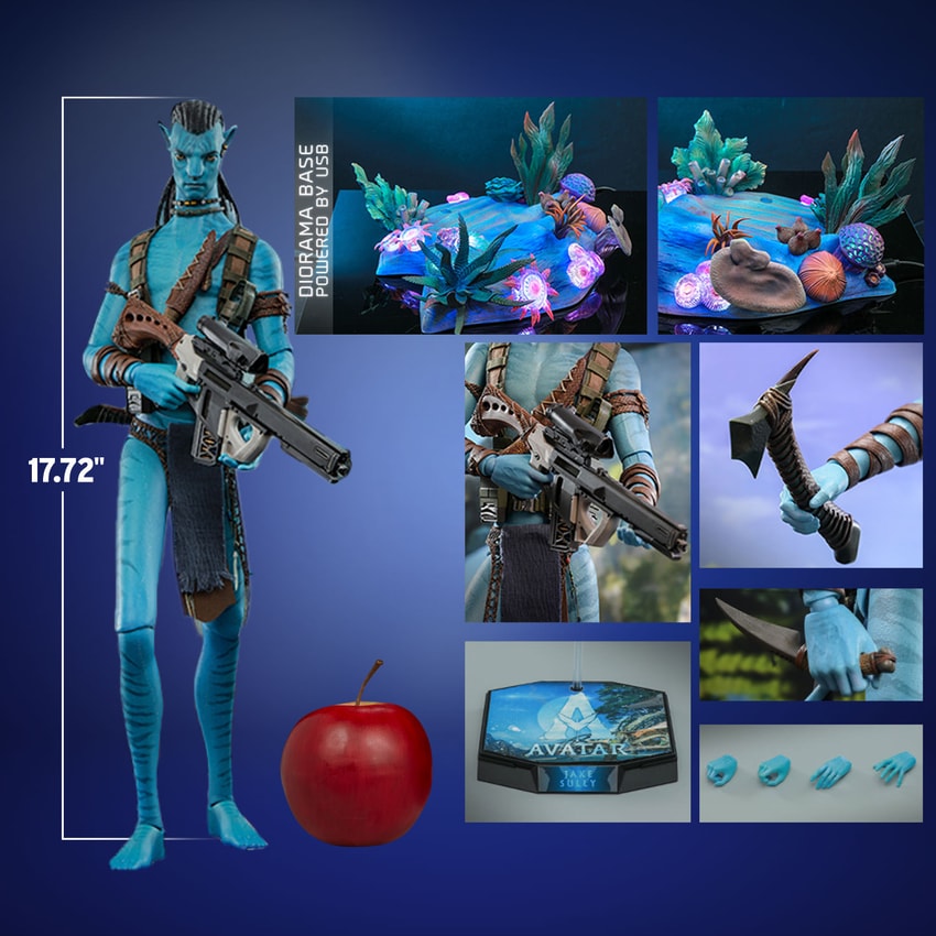 Avatar Jake Sully Sixth Scale Figure By Hot Toys - Medaid International