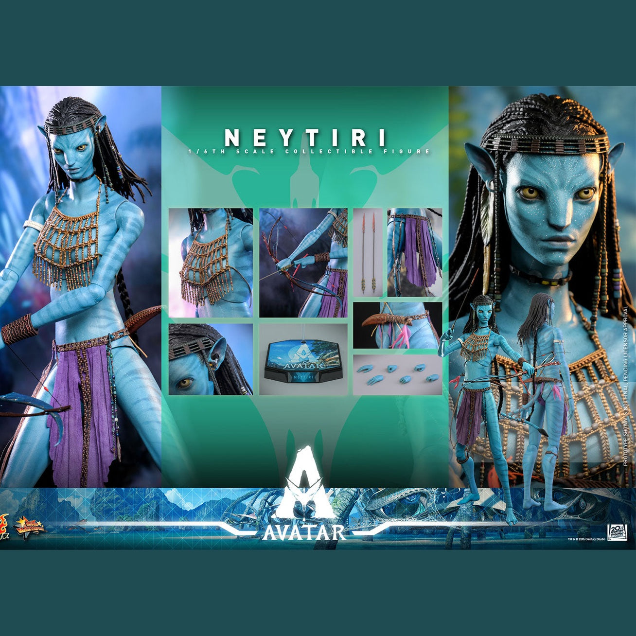 Avatar Neytiri Sixth Scale Figure By Hot Toys - Medaid International