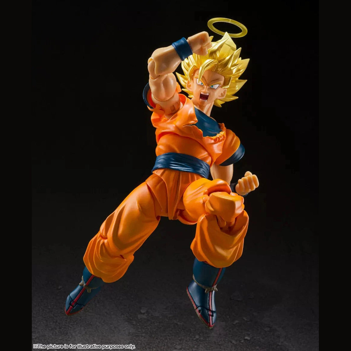 Dragon Ball Son Goku Super Saiyan 2 SH Figuarts Action Figure By Bandai Tamashii - Medaid International