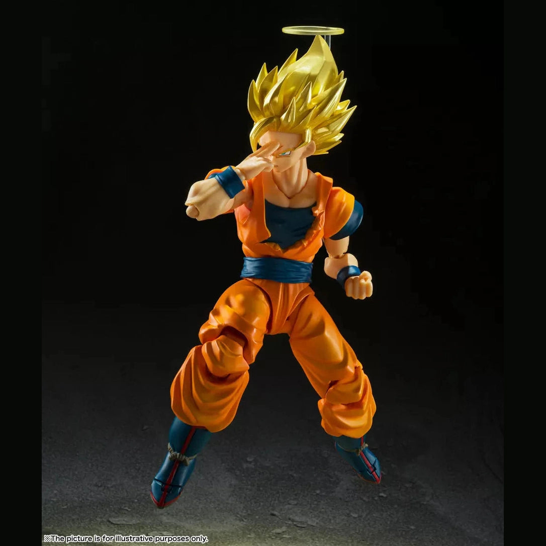 Dragon Ball Son Goku Super Saiyan 2 SH Figuarts Action Figure By Bandai Tamashii - Medaid International