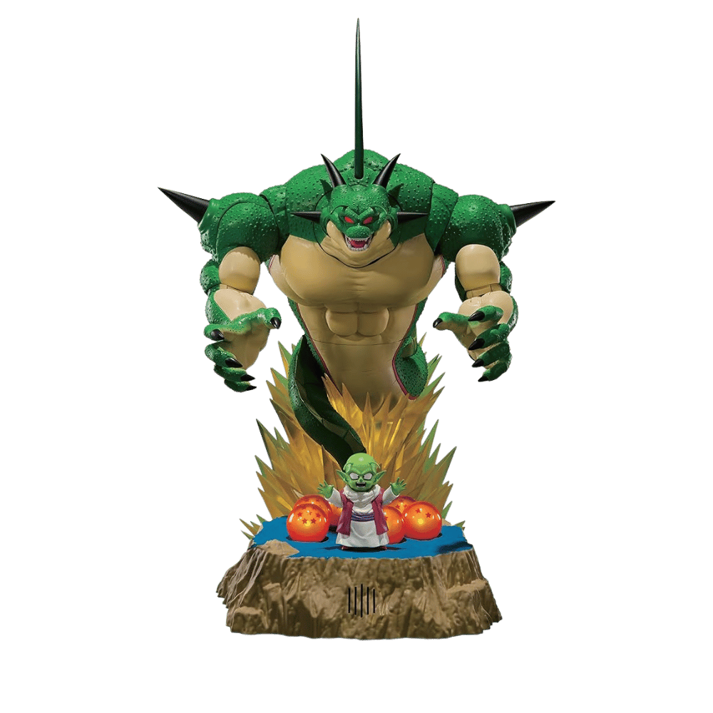 Dragon Ball Z SH Figuarts Porunga & Dende Action Figure By Bandai Tamashii - Medaid International