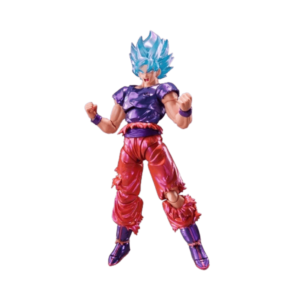 Dragon Ball Super Saiyan God Super Son Goku Kaio Ken SH Figuarts Action Figure By Bandai Tamashii - Medaid International