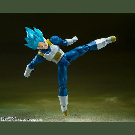 Dragon Ball Super Super Saiyan God Super Saiyan Vegeta (Unwavering Saiyan Pride) S.H.Figuarts Action Figure By Bandai Tamashii - Medaid International