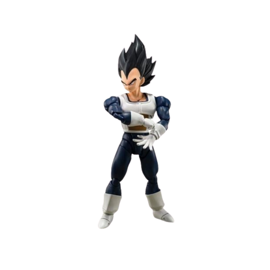 Dragon Ball Vegeta Older Style Battle Clothes S.H. Figuarts Action Figure By Bandai Tamashii - Medaid International