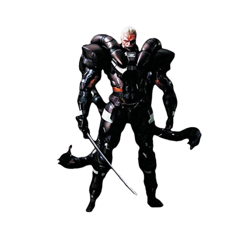 Metal Gear Solid 2: Play Arts Kai Solidus Snake Action Figure By Square Enix - Medaid International