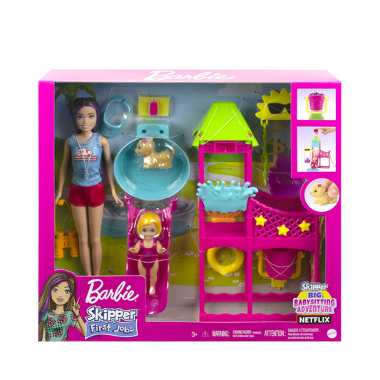 Barbie® Skipper™ First Jobs - Waterpark Playset - Medaid International