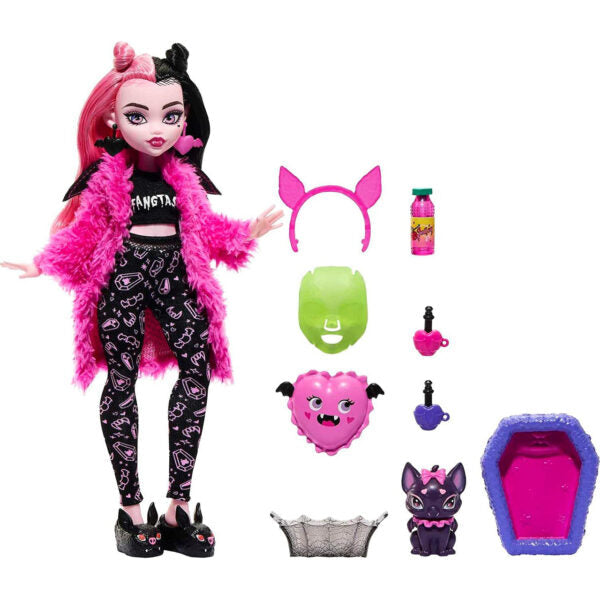 Monster High Creepover Doll - Draculaura By Mattel - Medaid International