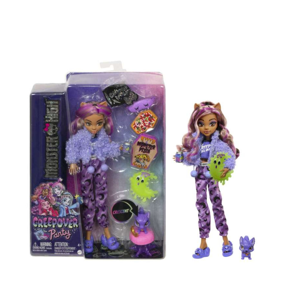 Monster High Creepover Doll - Clawdeen By Mattel - Medaid International