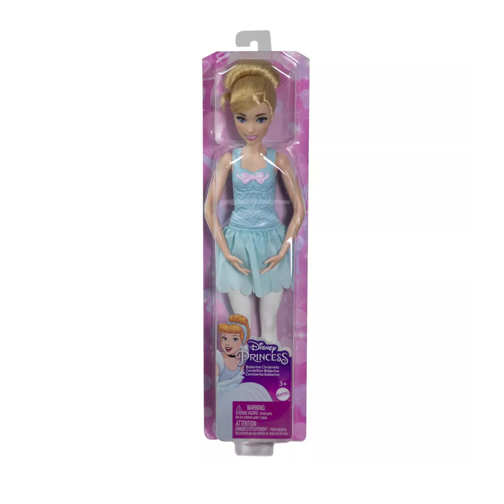Disney Princess Fashion Ballerina Doll - Cinderella By Mattel - Medaid International