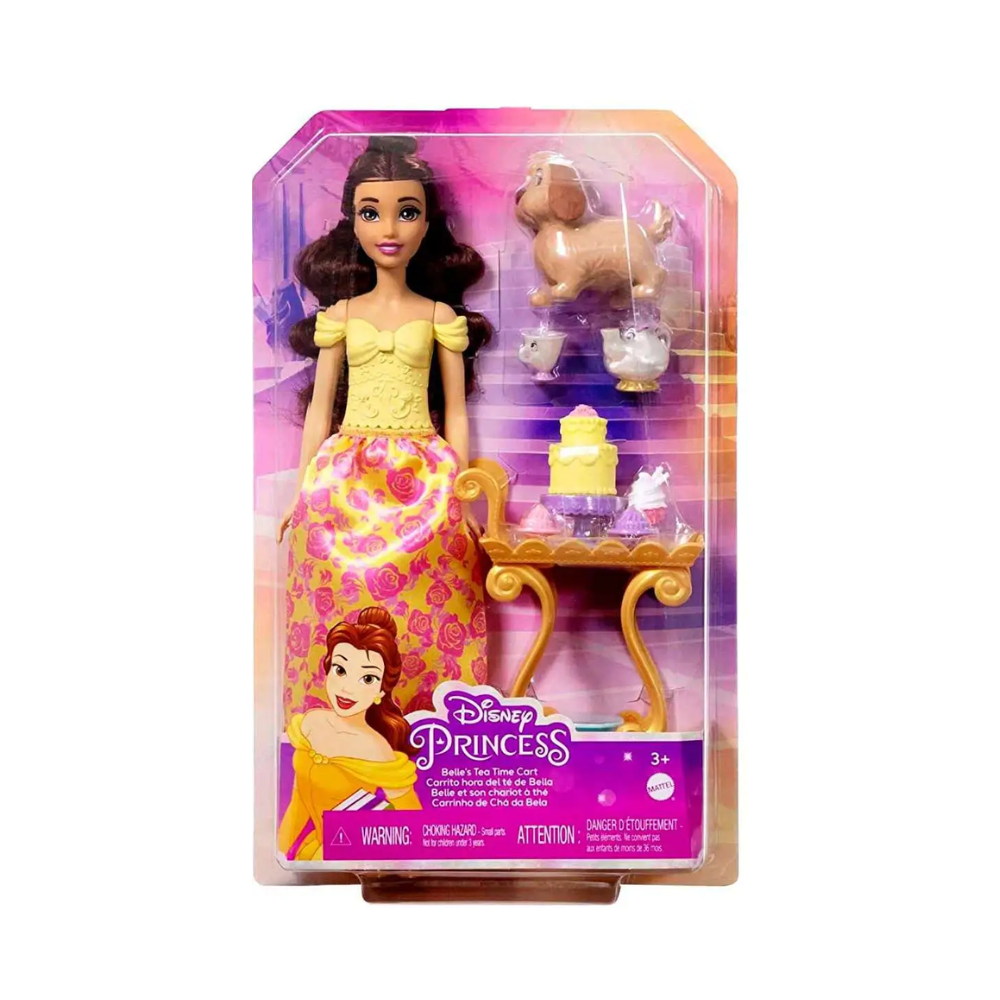 Disney Princess Fashion Doll & Storytelling - Belle By Mattel - Medaid International