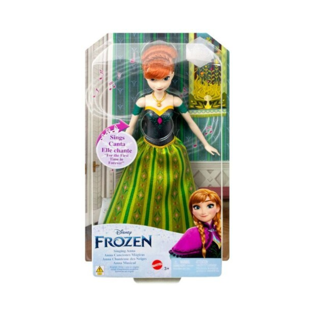 Disney Frozen Fashion Dolls Singing Doll Anna - English By Mattel - Medaid International