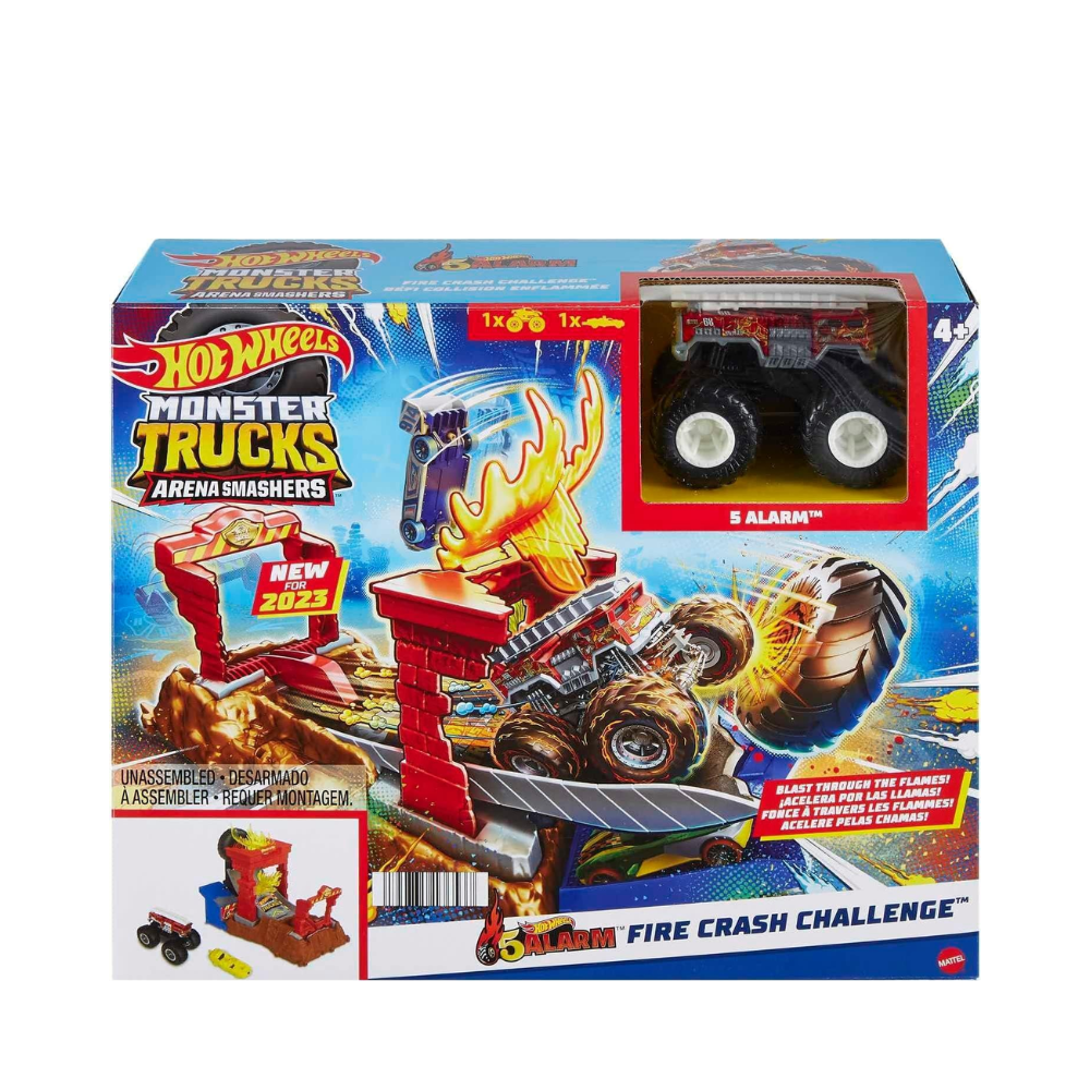 Hot Wheels Monster Trucks Arena World: Entry Challenge Asst By Mattel - Medaid International