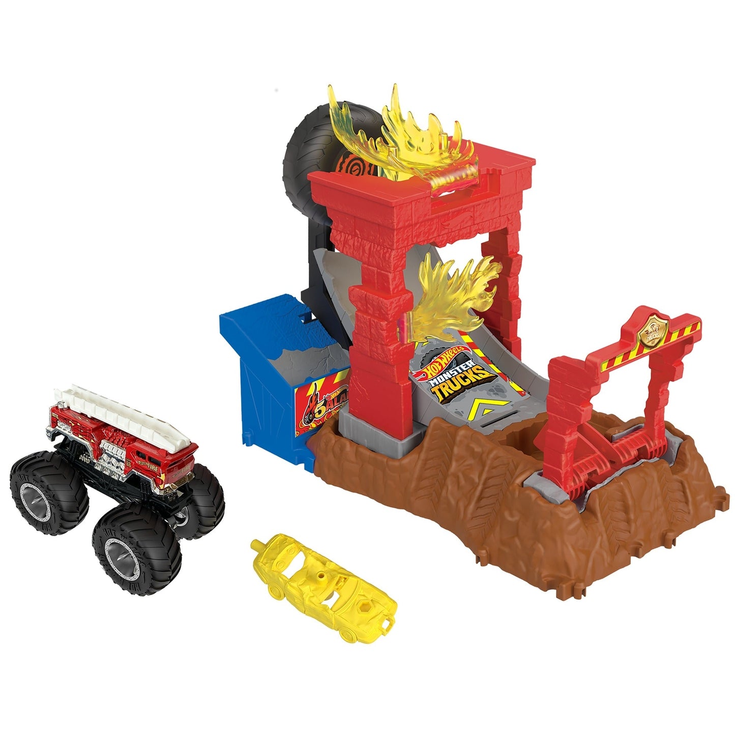 Hot Wheels Monster Trucks Arena World: Entry Challenge Asst By Mattel - Medaid International