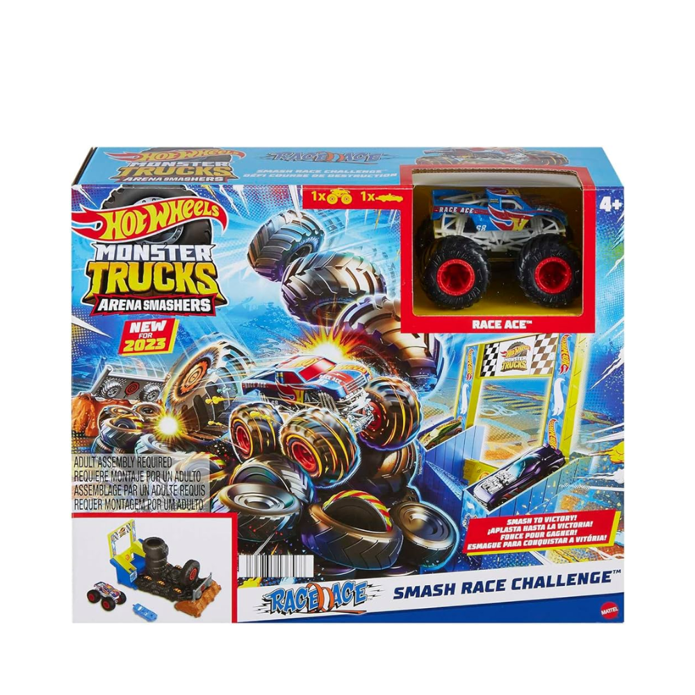 Hot Wheels Monster Trucks Arena World: Entry Challenge Asst By Mattel - Medaid International