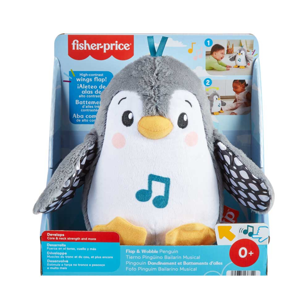 Fisher Price Flap & Wobble Penguin By Mattel - Medaid International