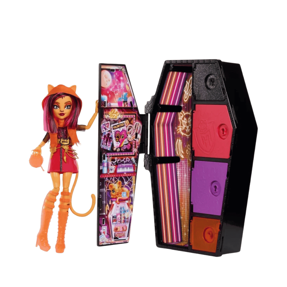 Monster High Skulltimates Secrets Neon Frights Series - Toralei By Mattel - Medaid International