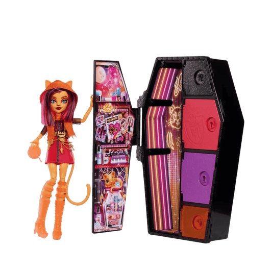Monster High Skulltimates Secrets Neon Frights Series - Toralei By Mattel - Medaid International