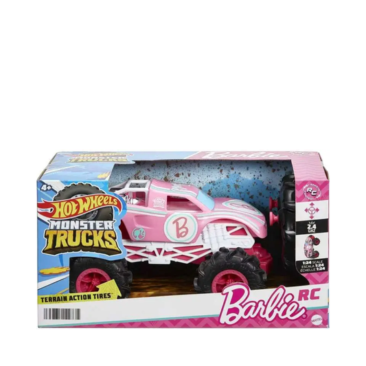 Hot Wheels R/C MT 1:24 Barbie By Mattel - Medaid International