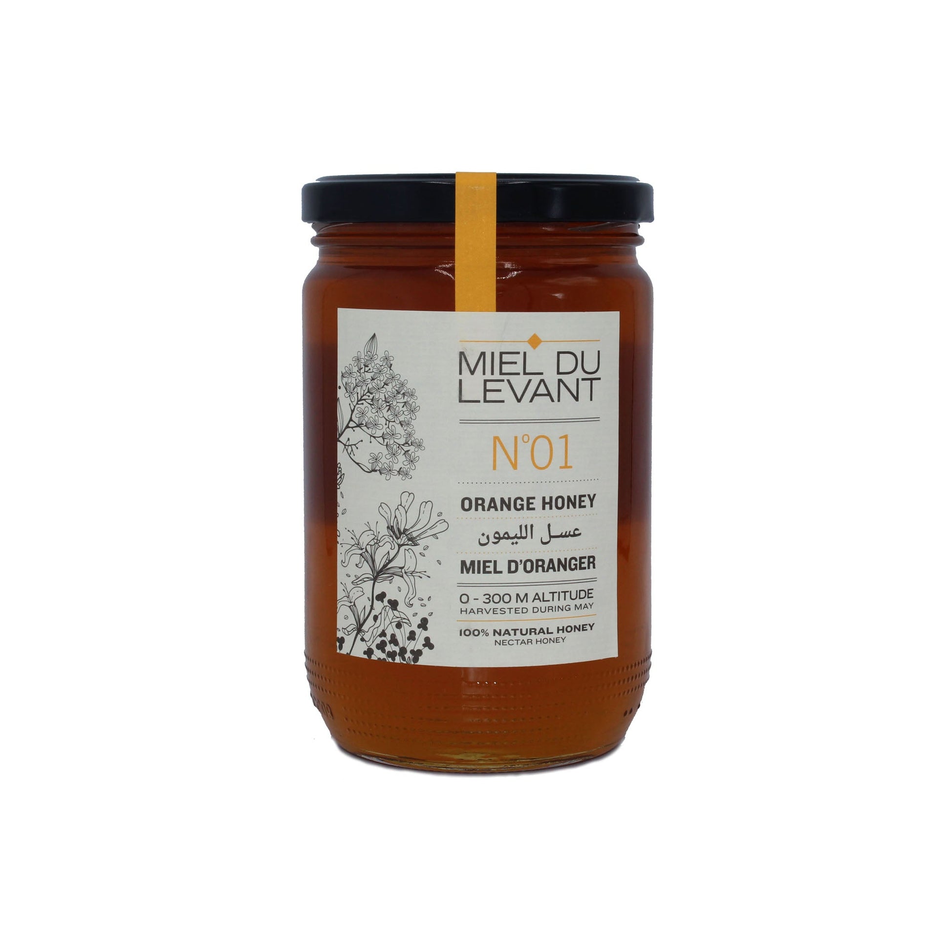 HONEY MIEL DU LEVANT ORANGE - 840g - Medaid International