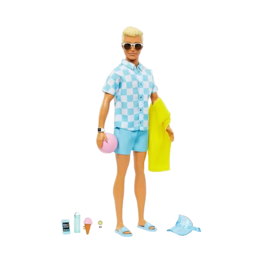Barbie Brb Ken Beach Doll Toys by Mattel - Medaid International