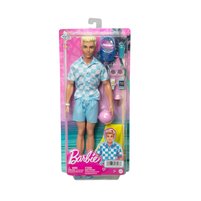 Barbie Brb Ken Beach Doll Toys by Mattel - Medaid International