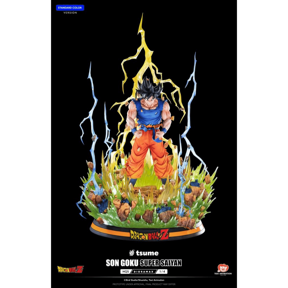 Dragom Ball (STANDARD] SON GOKU SUPER SAIYAN - HQS DIORAMAX (1/4) - Medaid International