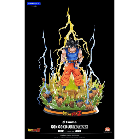 Dragom Ball (STANDARD] SON GOKU SUPER SAIYAN - HQS DIORAMAX (1/4) - Medaid International