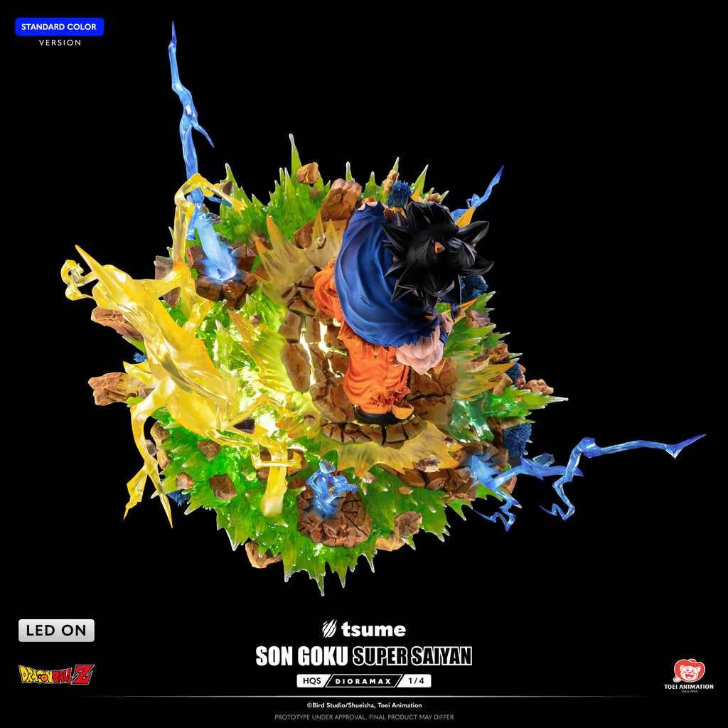 Dragom Ball (STANDARD] SON GOKU SUPER SAIYAN - HQS DIORAMAX (1/4) - Medaid International