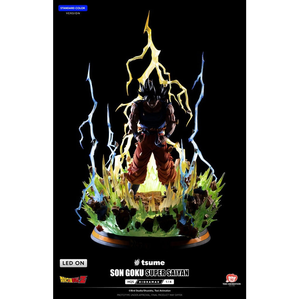 Dragom Ball (STANDARD] SON GOKU SUPER SAIYAN - HQS DIORAMAX (1/4) - Medaid International