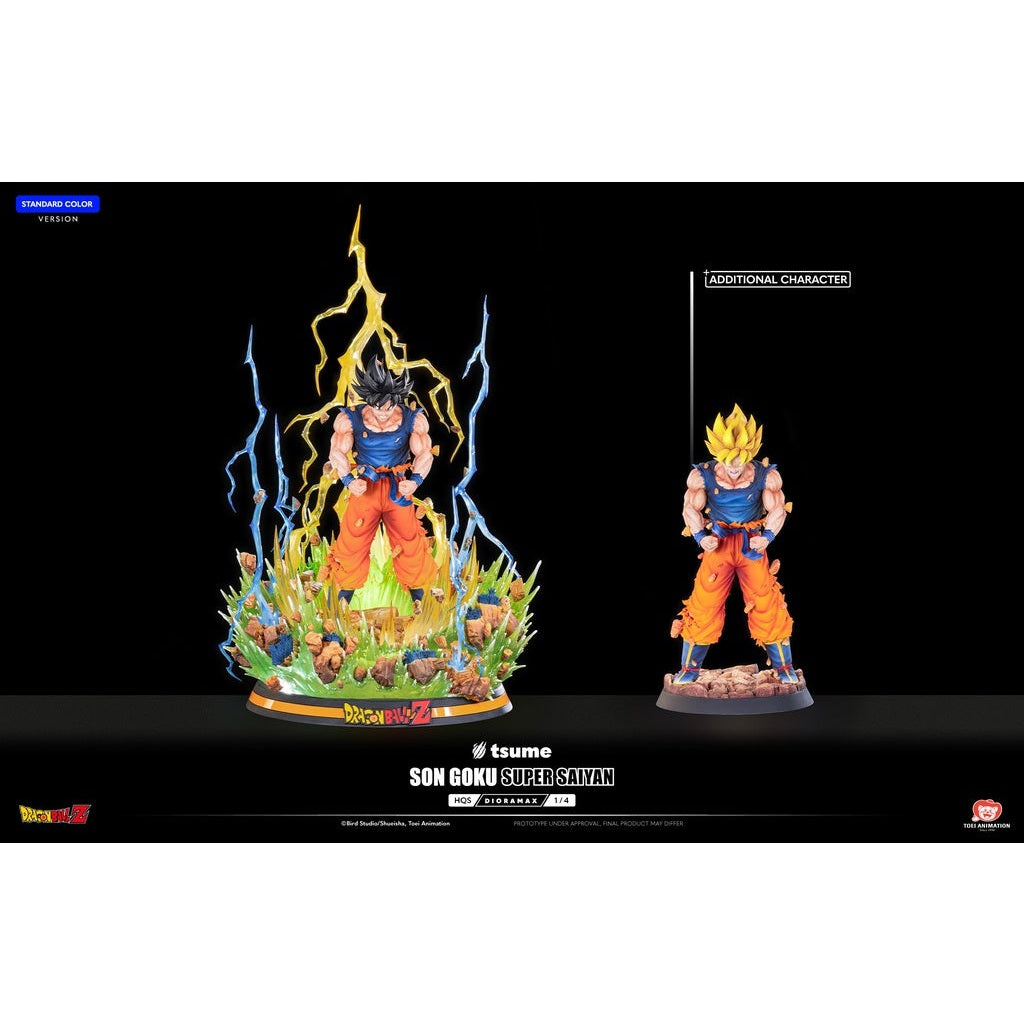 Dragom Ball (STANDARD] SON GOKU SUPER SAIYAN - HQS DIORAMAX (1/4) - Medaid International