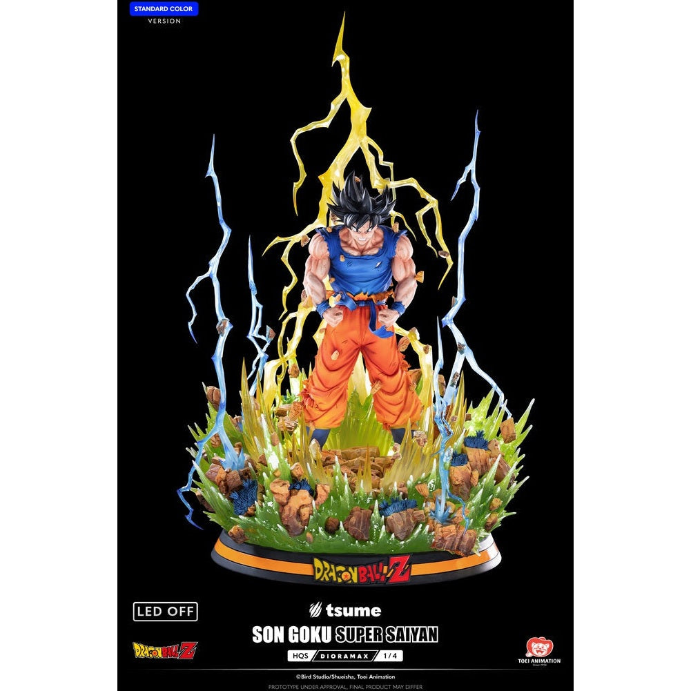 Dragom Ball (STANDARD] SON GOKU SUPER SAIYAN - HQS DIORAMAX (1/4) - Medaid International