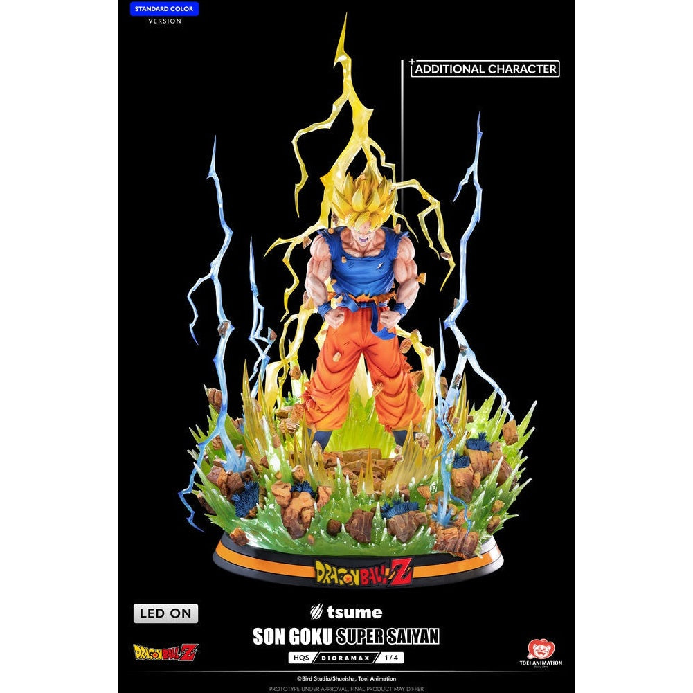 Dragom Ball (STANDARD] SON GOKU SUPER SAIYAN - HQS DIORAMAX (1/4) - Medaid International