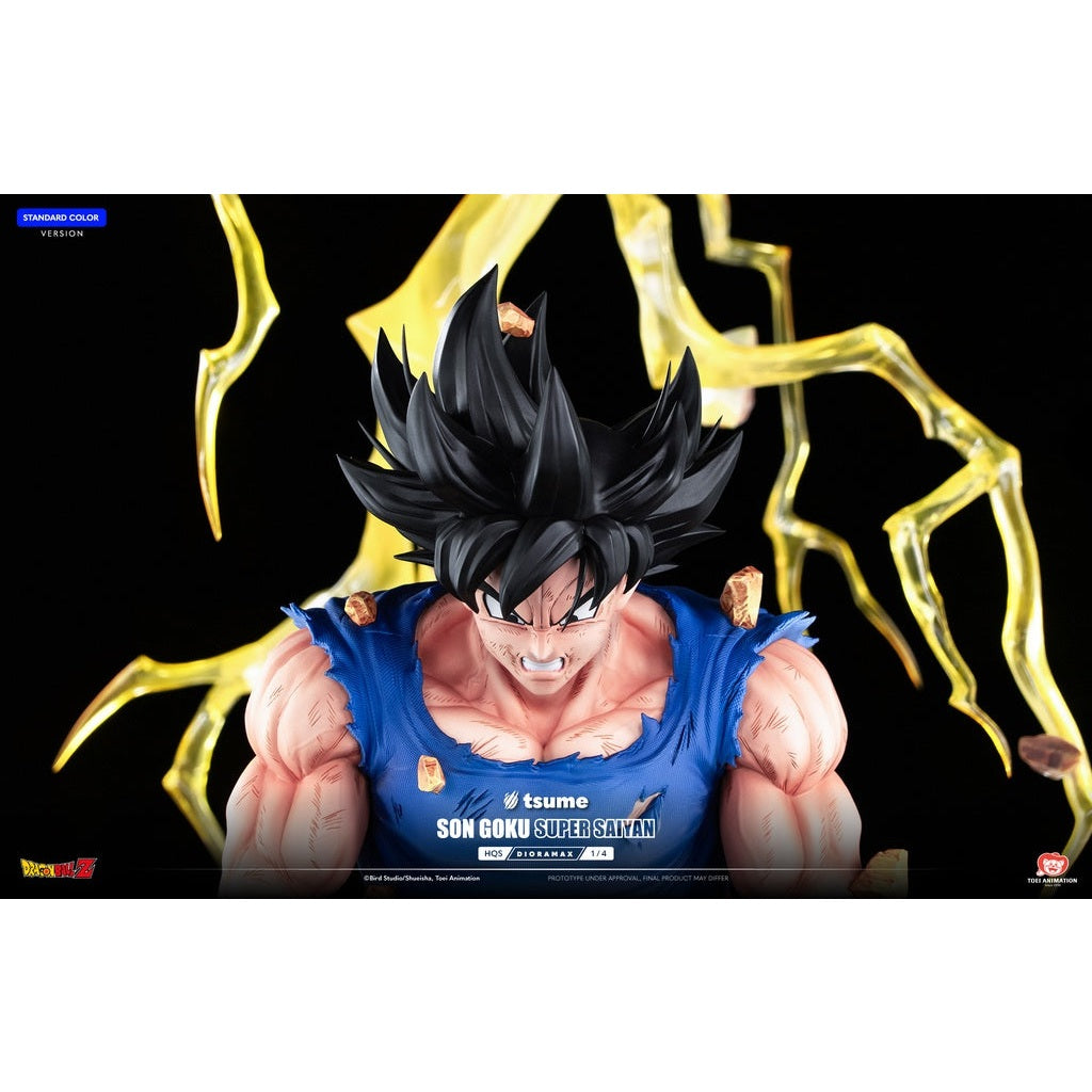 Dragom Ball (STANDARD] SON GOKU SUPER SAIYAN - HQS DIORAMAX (1/4) - Medaid International
